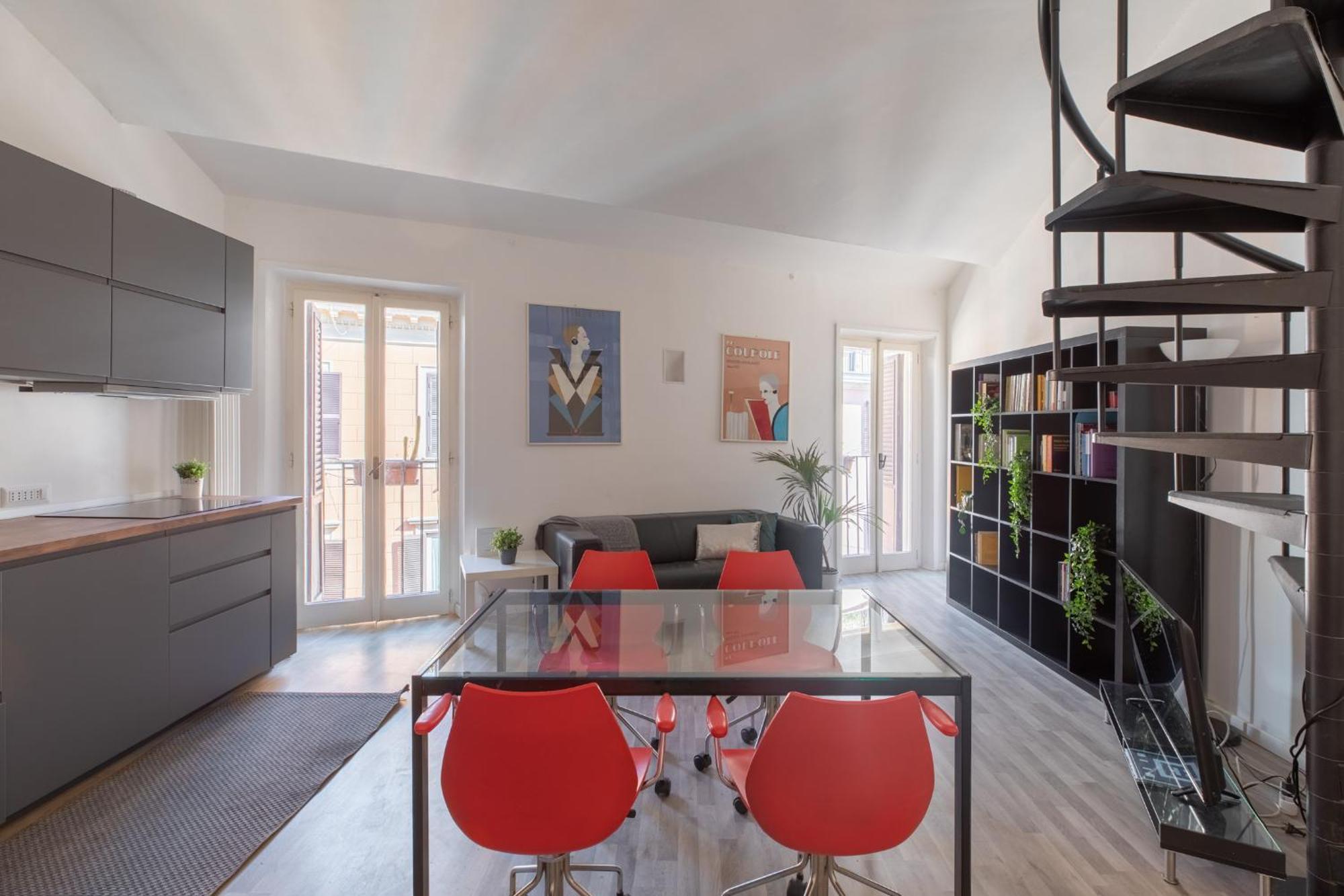 Iflat Trastevere Industrial Apartment Rom Exterior foto